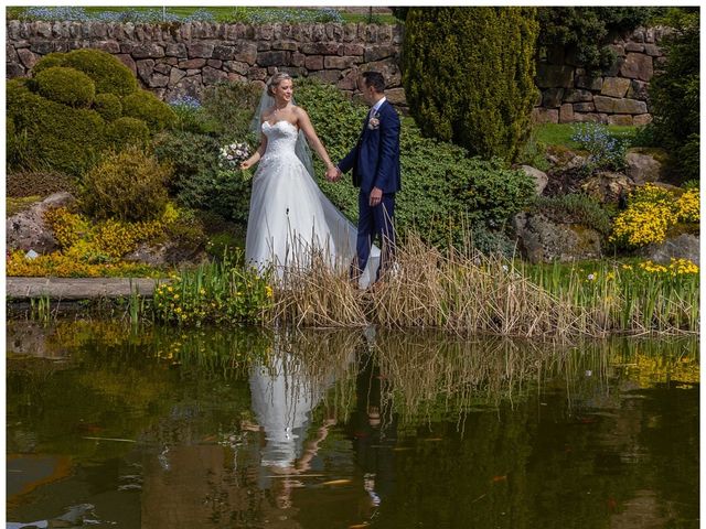 Matthew and Katy&apos;s Wedding in Rushton Spencer, Cheshire 17