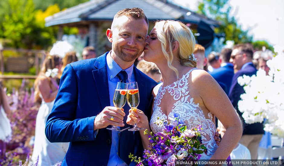 James and Samantha's Wedding in Nr Stone, Staffordshire