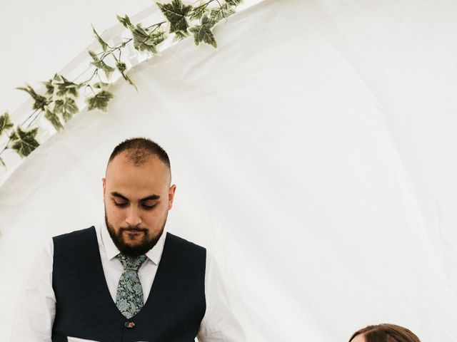 Jose and Abigail's Wedding in Usk, Monmouthshire 8
