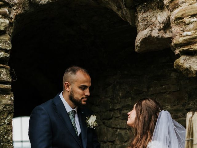 Jose and Abigail's Wedding in Usk, Monmouthshire 16