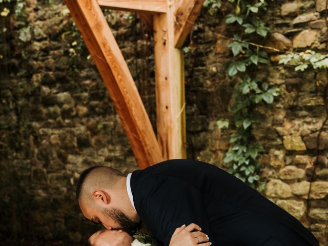 Jose and Abigail's Wedding in Usk, Monmouthshire 19