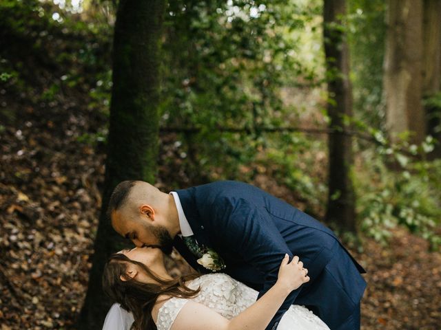 Jose and Abigail's Wedding in Usk, Monmouthshire 25