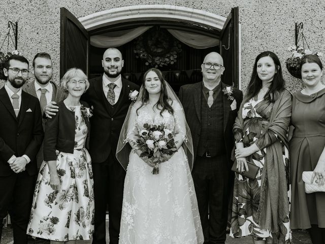 Jose and Abigail's Wedding in Usk, Monmouthshire 27