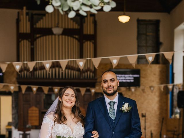 Jose and Abigail's Wedding in Usk, Monmouthshire 30