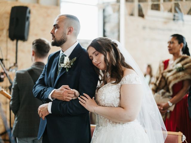 Jose and Abigail's Wedding in Usk, Monmouthshire 31