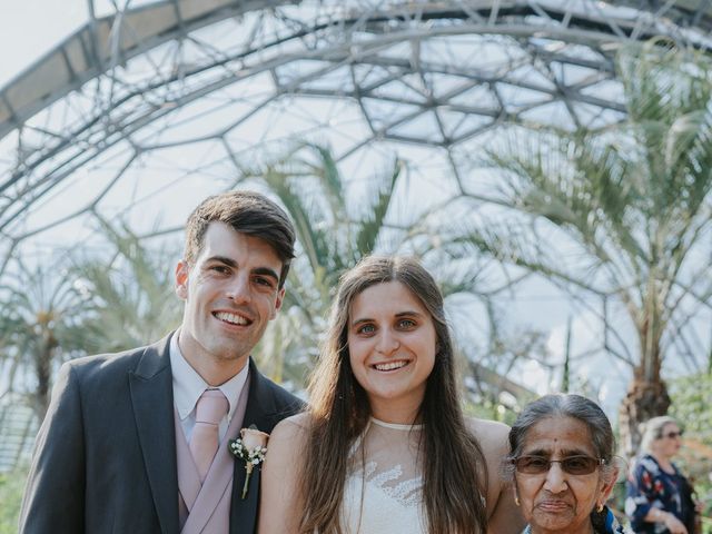 Matthew and Katie's Wedding in Eden Project, Cornwall 4