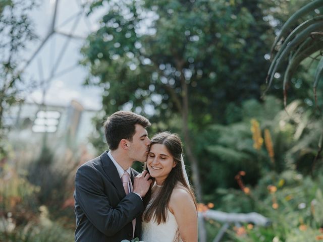 Matthew and Katie's Wedding in Eden Project, Cornwall 5