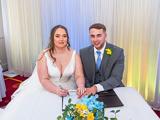 Karl and Emma&apos;s Wedding in Usk, Monmouthshire 185