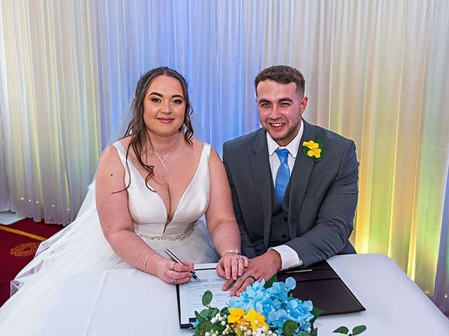 Karl and Emma&apos;s Wedding in Usk, Monmouthshire 186