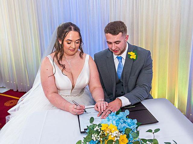 Karl and Emma&apos;s Wedding in Usk, Monmouthshire 187