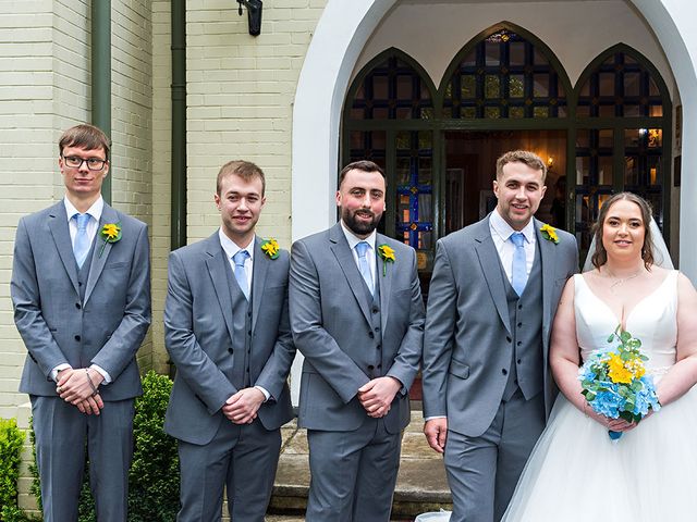 Karl and Emma&apos;s Wedding in Usk, Monmouthshire 245