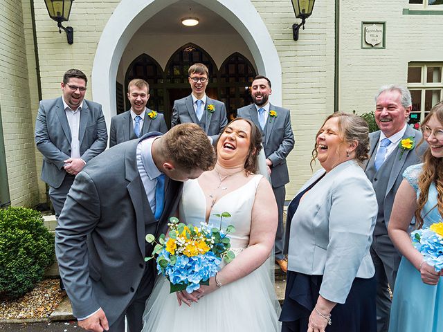 Karl and Emma&apos;s Wedding in Usk, Monmouthshire 278