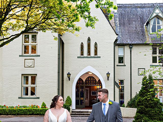 Karl and Emma&apos;s Wedding in Usk, Monmouthshire 398