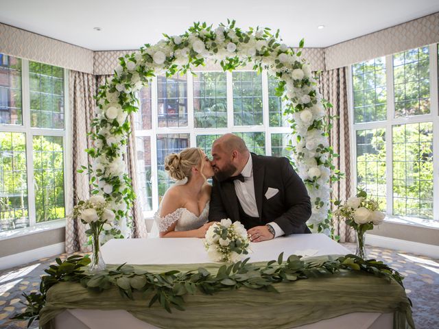 Dan and Shani's Wedding in Gerrard's Cross, Buckinghamshire 12