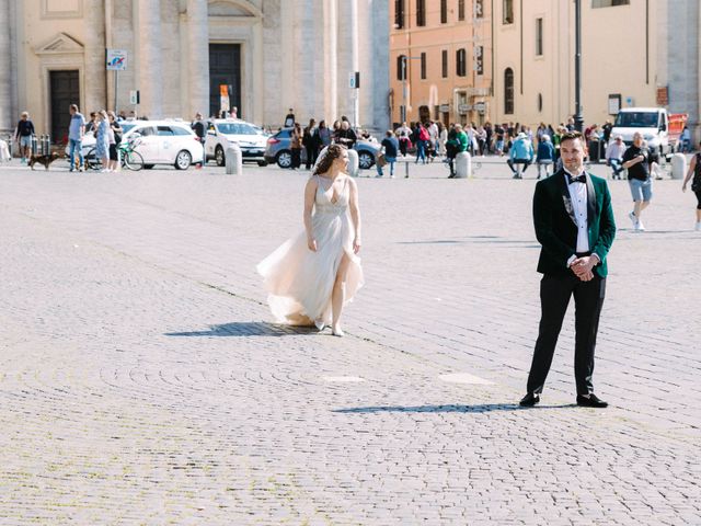 Tyler and Jennifer's Wedding in Rome, Rome 34