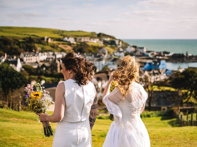 Gillian and Imogen&apos;s Wedding in Portpatrick, Dumfries Galloway &amp; Ayrshire 1