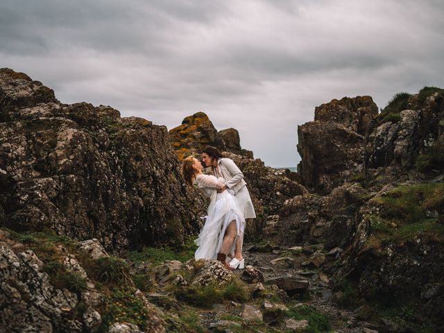Gillian and Imogen&apos;s Wedding in Portpatrick, Dumfries Galloway &amp; Ayrshire 13