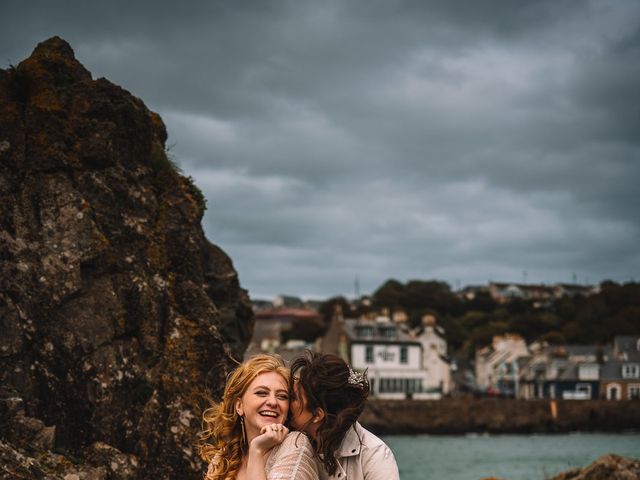Gillian and Imogen&apos;s Wedding in Portpatrick, Dumfries Galloway &amp; Ayrshire 17