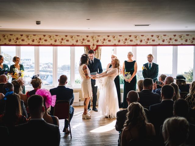 Gillian and Imogen&apos;s Wedding in Portpatrick, Dumfries Galloway &amp; Ayrshire 26