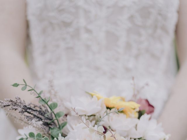 Martie and Paige's Wedding in Churchill, Somerset 9