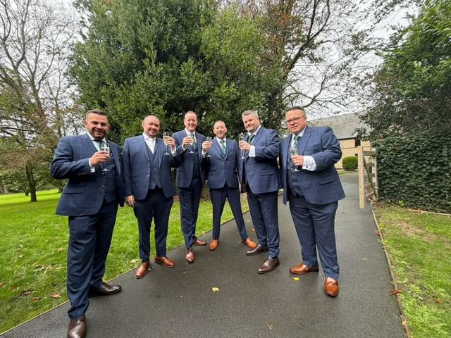 Stephanie and Ricky's Wedding in Aughton, Lancashire 7