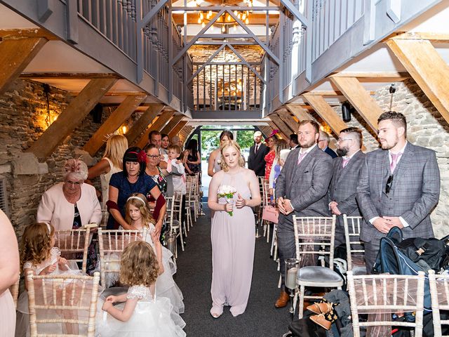 Brendan and Whitney&apos;s Wedding in Trehafod, Mid Glamorgan 50