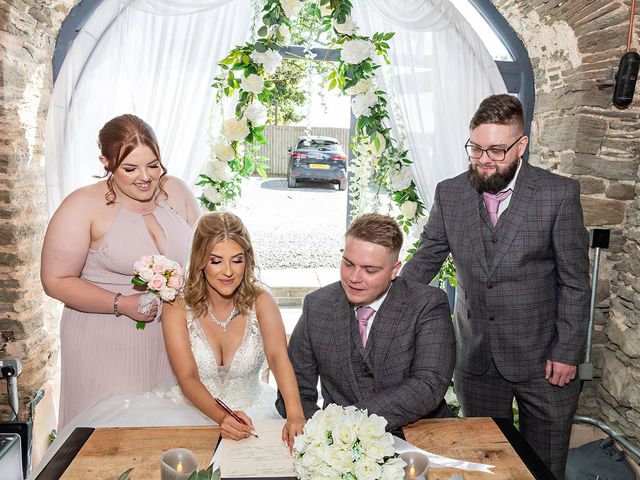 Brendan and Whitney&apos;s Wedding in Trehafod, Mid Glamorgan 117