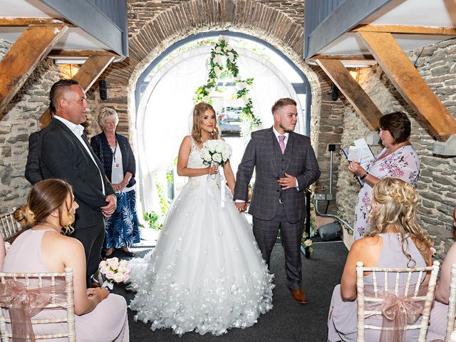 Brendan and Whitney&apos;s Wedding in Trehafod, Mid Glamorgan 129