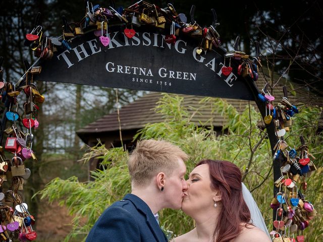 Scott and Claire's Wedding in Gretna Green, Dumfries Galloway &amp; Ayrshire 4