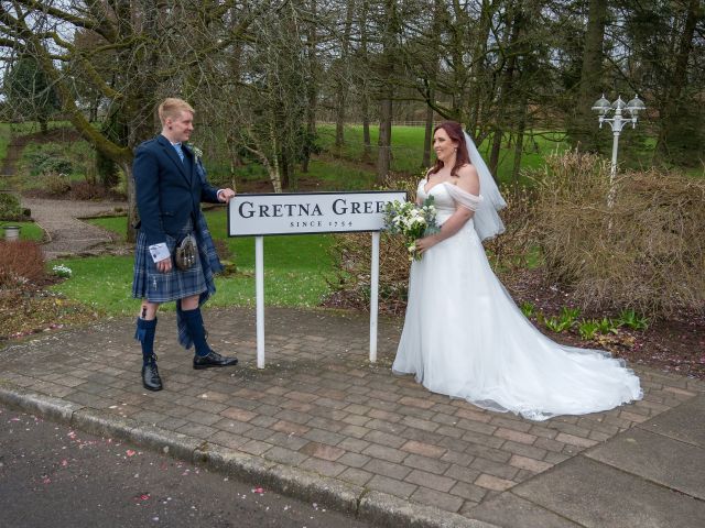 Scott and Claire's Wedding in Gretna Green, Dumfries Galloway &amp; Ayrshire 5