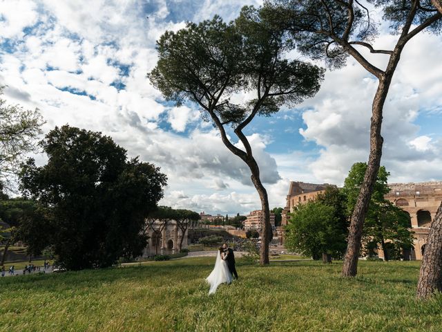 Mary and Caster&apos;s Wedding in Rome, Rome 17