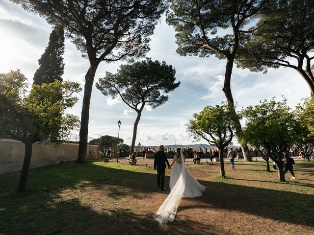 Mary and Caster&apos;s Wedding in Rome, Rome 24