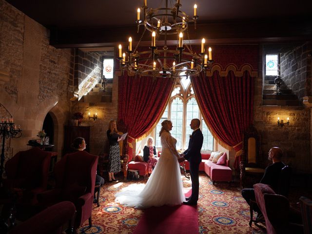 Mike and Kathryn's Wedding in Haydon Bridge, Northumberland 19