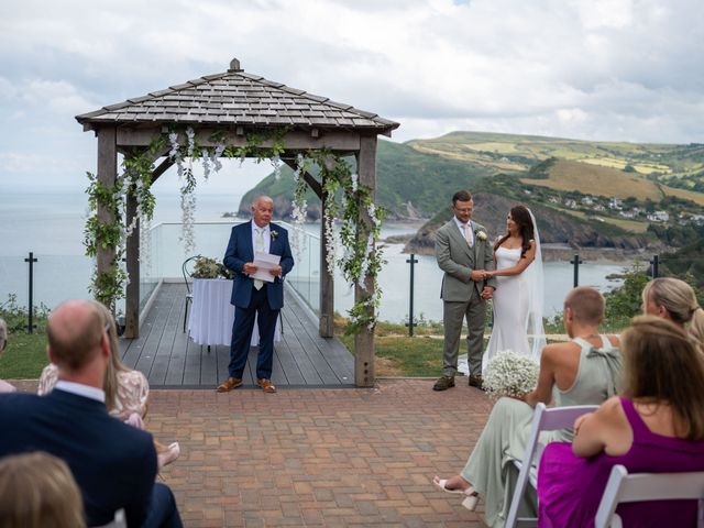 Sam and Sophie&apos;s Wedding in North Devon, Devon 16