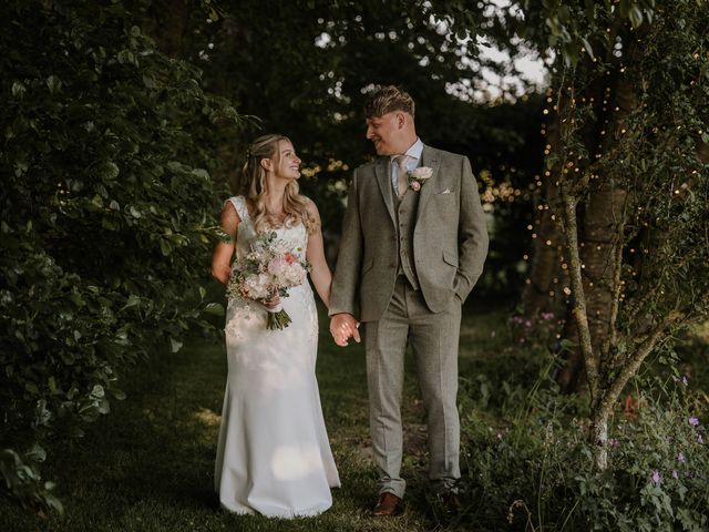Bradley and Hayley&apos;s Wedding in Swingfield Minnis, Kent 48