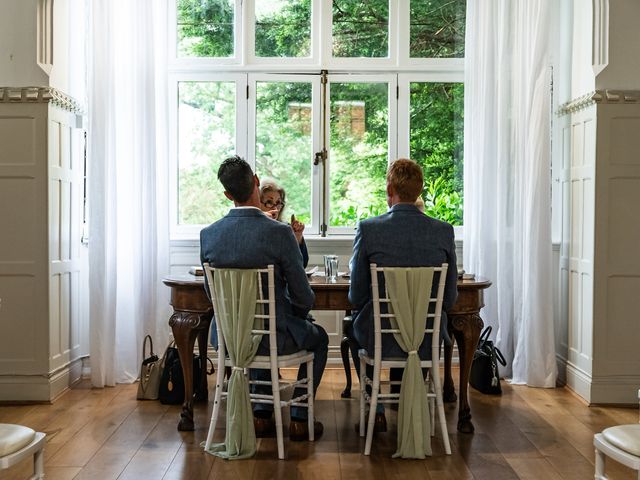 Mark and Harriet's Wedding in Haywards Heath, West Sussex 3