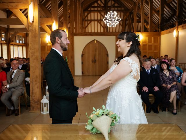 Jack and Kimberley's Wedding in Yateley, Hampshire 22