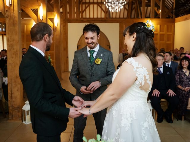 Jack and Kimberley's Wedding in Yateley, Hampshire 26