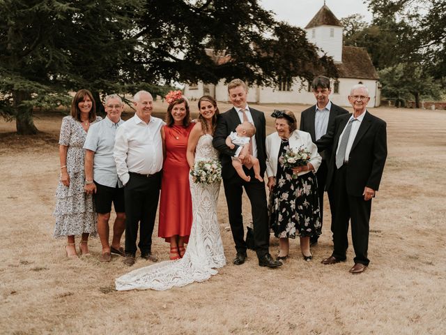 Harry and Emma&apos;s Wedding in Wasing, Berkshire 380