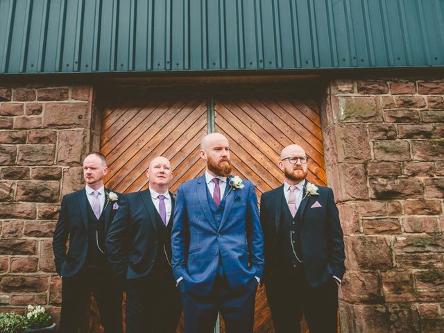 Kevin and Rhian's Wedding in Staffordshire Moorlands, Staffordshire 14