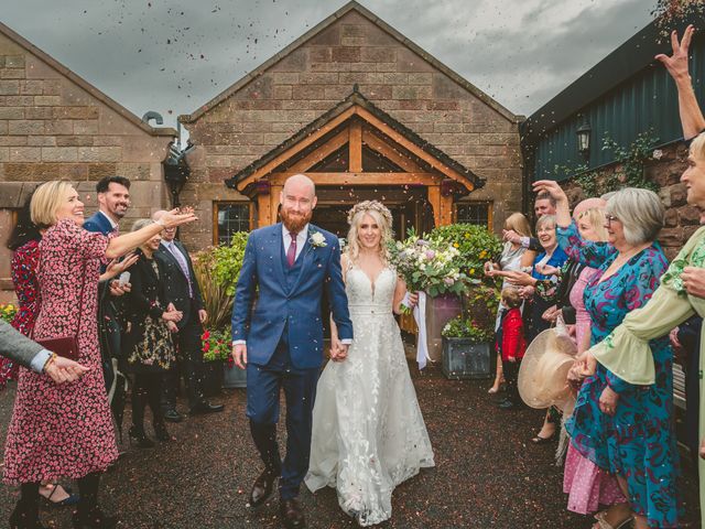 Kevin and Rhian's Wedding in Staffordshire Moorlands, Staffordshire 20