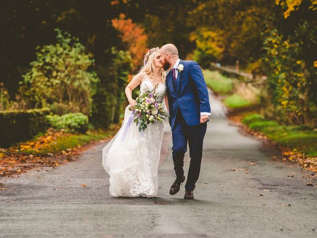 Kevin and Rhian's Wedding in Staffordshire Moorlands, Staffordshire 25