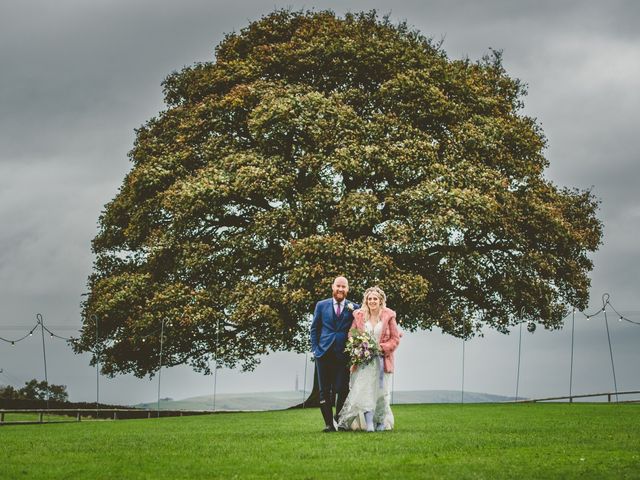 Kevin and Rhian's Wedding in Staffordshire Moorlands, Staffordshire 30