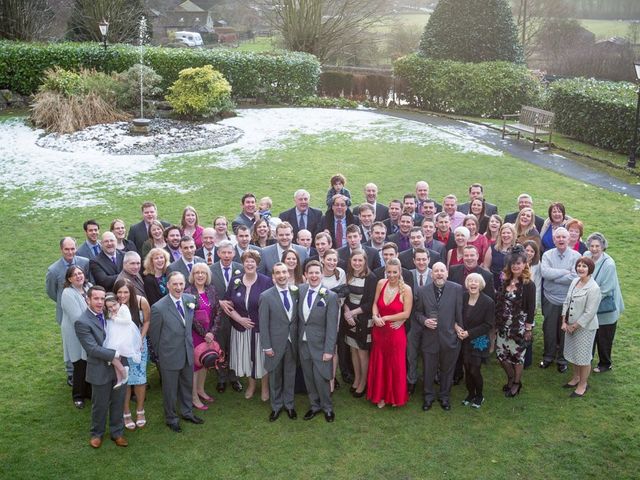 Iain and John&apos;s Wedding in Grindleford, Derbyshire 14