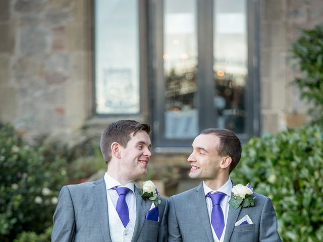 Iain and John&apos;s Wedding in Grindleford, Derbyshire 15