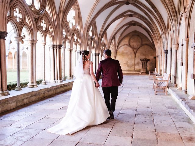 Dani and Cael's Wedding in Salisbury, Wiltshire 18