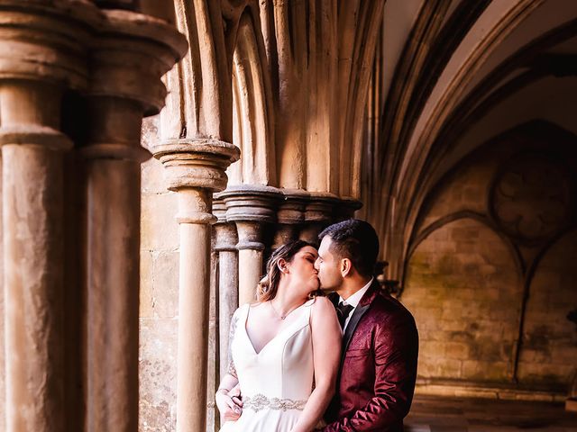 Dani and Cael's Wedding in Salisbury, Wiltshire 20
