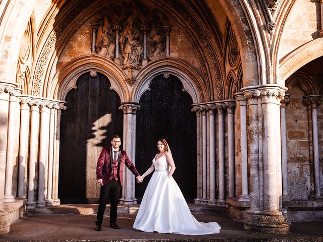 Dani and Cael's Wedding in Salisbury, Wiltshire 22