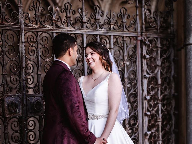 Dani and Cael's Wedding in Salisbury, Wiltshire 23