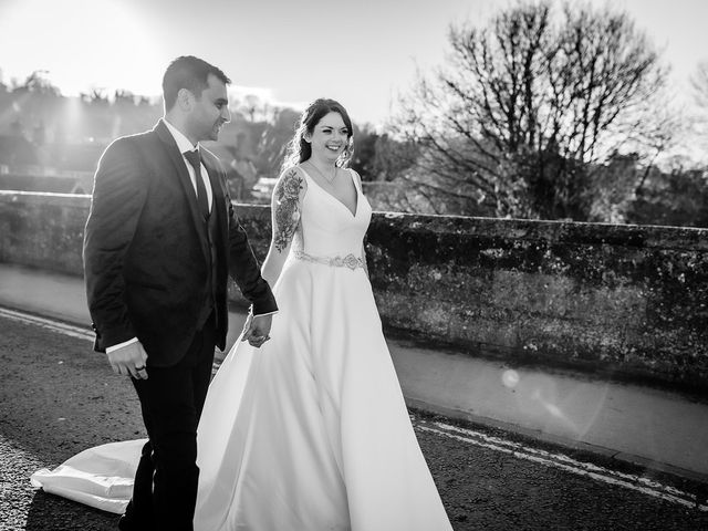 Dani and Cael's Wedding in Salisbury, Wiltshire 10